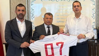 Antalyaspor’dan SGK İl Müdürü Mehmet Tanrıöver’e ziyaret