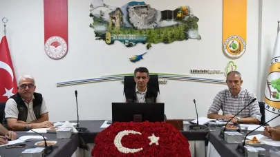 Mersin’de yanın değerlendirme toplantısı yapıldı