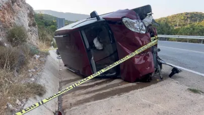 Kaş'ta kaza: 6 yaralı