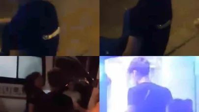 Sırtında bıçakla hastaneye kaldırıldı