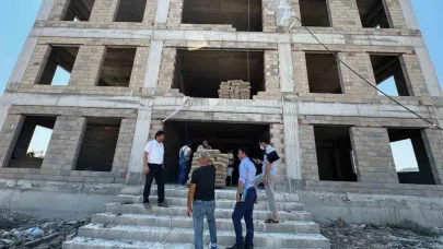 Manavgat’ta Yatılı Hafızlık Kız Kur’an Kursu’nun kaba inşaatı tamamlandı