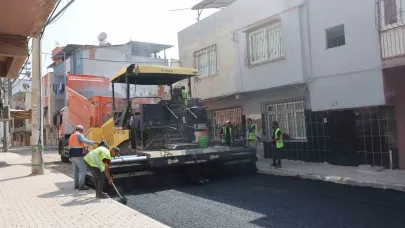 Akdeniz Belediyesi mahalle yollarını yeniliyor
