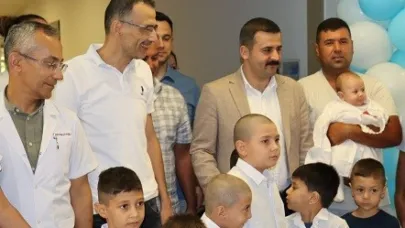 Köyceğiz Kaymakamlığı 22 çocuğu sünnet ettirdi