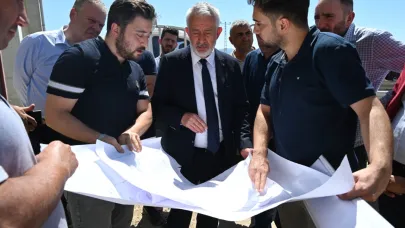Başkan Başdeğirmen, Gül 2 Sanayi Sitesi’ndeki örnek dükkanları inceledi