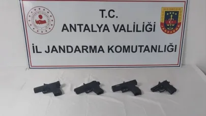 Jandarmadan kaçak silah operasyonu