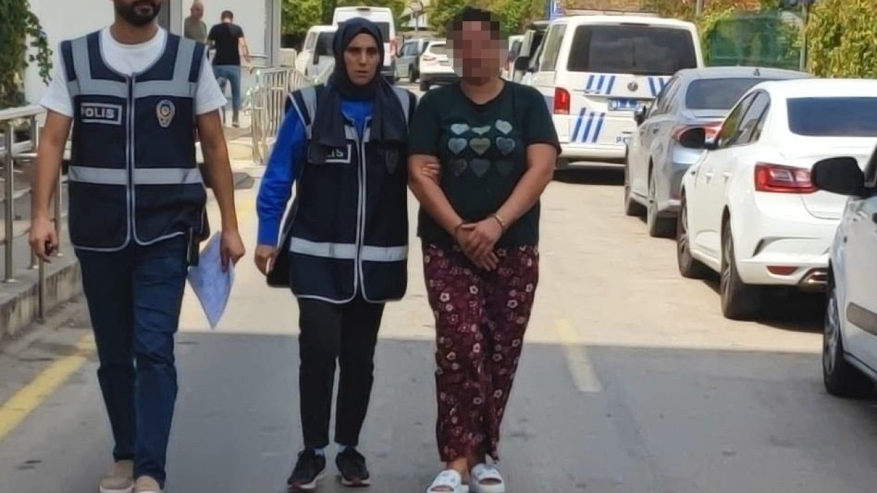 Kızını bıçakla kovalayan anne adliyeye sevk edildi