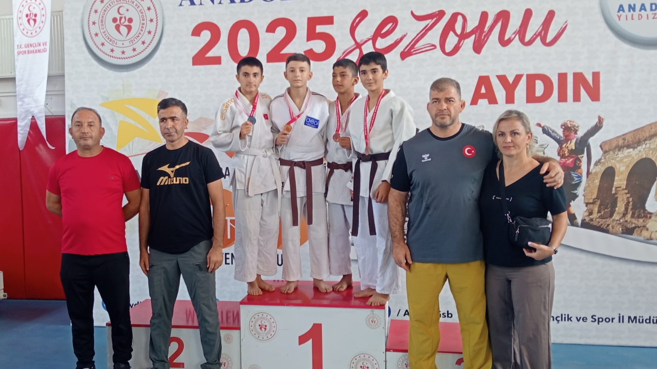 Kumlucalı judocu Büyükkuşçular, Türkiye şampiyonu oldu