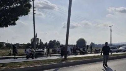 Mersin’de otomobil direğe çarptı: 1 ölü