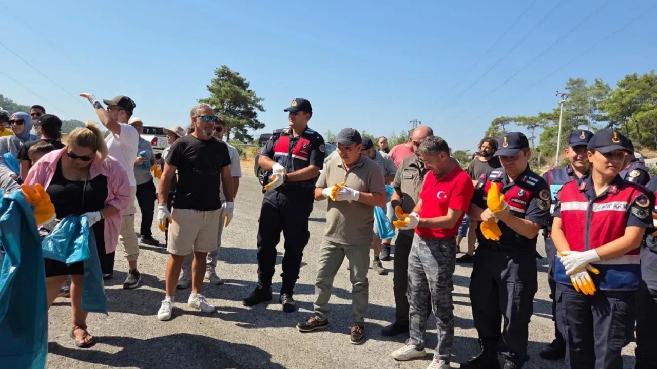 Muğla'da temiz doğa harekatı