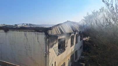 Kepez'de çıkan yangın söndürüldü
