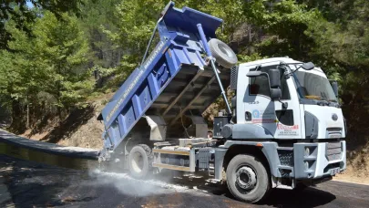 Büyükşehir Çiçekoluk'ta 40 yıllık özleme son verdi