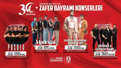 Bodrum, Zafer Bayramı’na hazırlanıyor