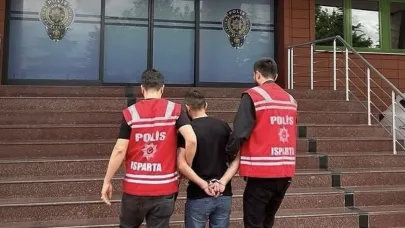 Isparta’da 10 yıl hapisle aranan şahıs yakalandı