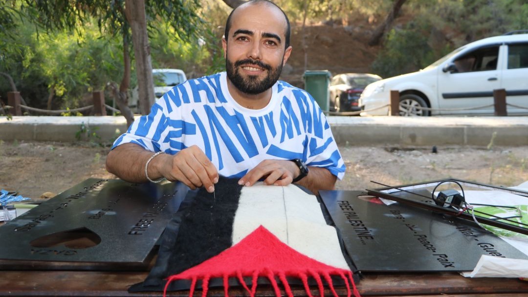 Uluslararası sanat kampı Kemer’de başladı
