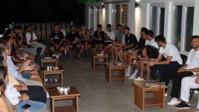 Muğlaspor yönetimi futbolcularla buluştu