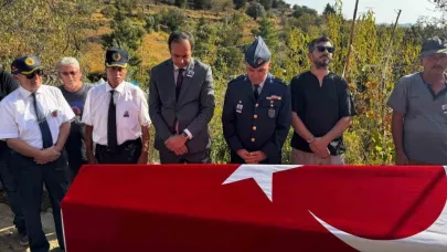 Kıbrıs Gazisi Datça’da toprağa verildi