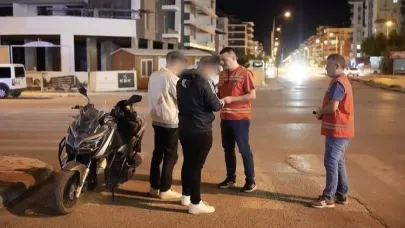 Isparta’da gece denetiminde 11 araca ceza kesildi