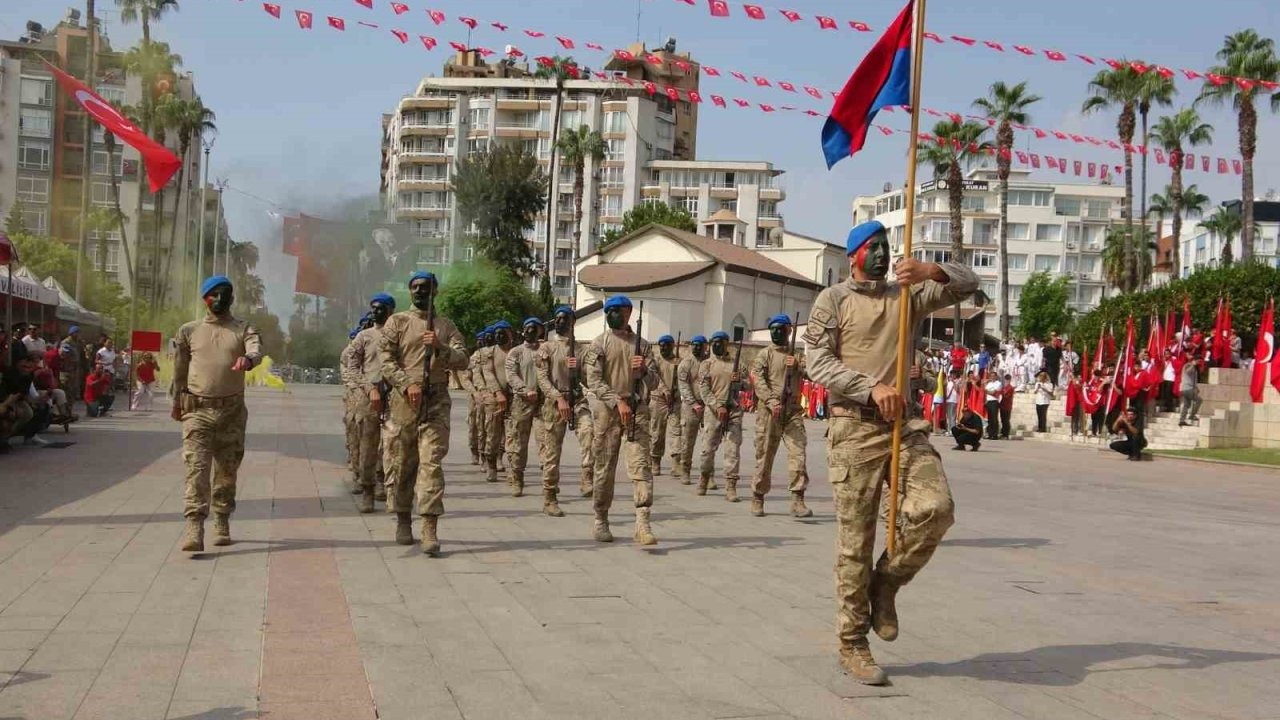 Mersin’de 30 Ağustos Zaferi coşkuyla kutlandı