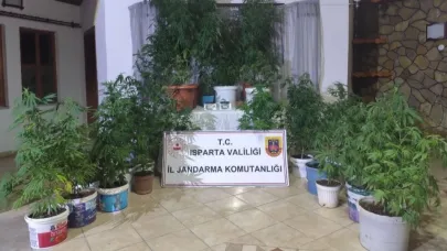 Isparta’da uyuşturucu operasyonu