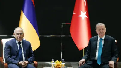 Cumhurbaşkanı Erdoğan, Paşinyan ile Çin’de görüştü!
