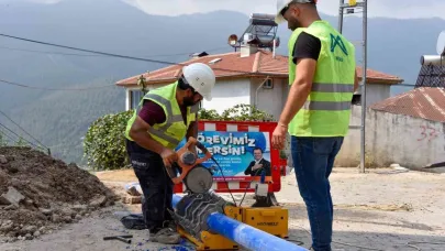 MESKİ, Değirmendere Mahallesi’nin içme suyu hattını yeniledi