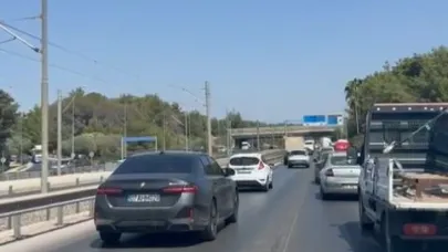 Alanya istikametinde trafik durma noktasına geldi!