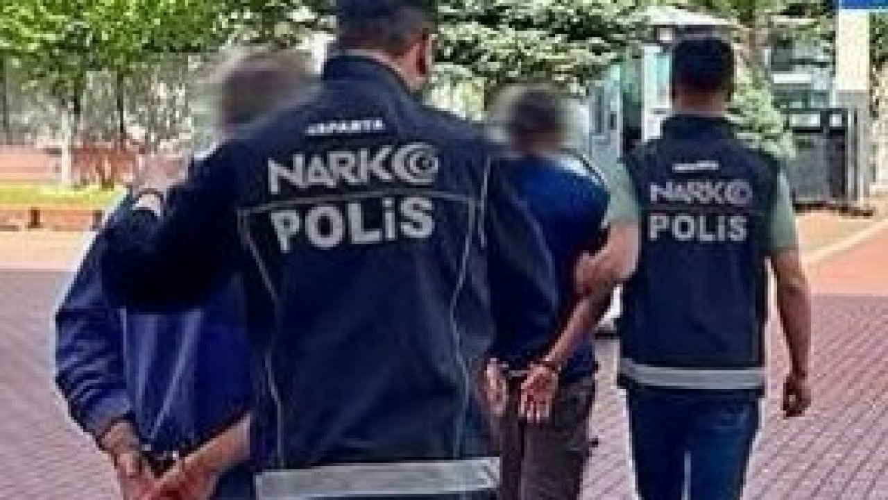 Isparta’da uyuşturucu operasyonu: 2 gözaltı
