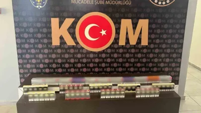 Antalya’da KOM ekipleri 712 bin 440 adet makaron ele geçirdi