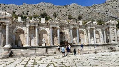 Sagalassos'a 8 ayda 96 bin ziyaretçi