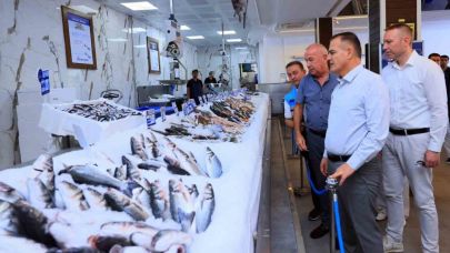 Vali Akbıyık, ihracat rekortmeni su ürünleri sektörü temsilcilerini ziyaret etti