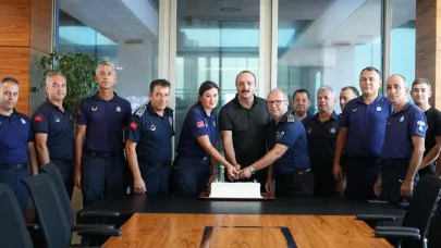 Kotan, personelin zabıta haftasını kutladı