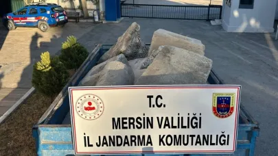 Mersin’de Bizans dönemine ait 7 parça eser ele geçirildi: 2 gözaltı