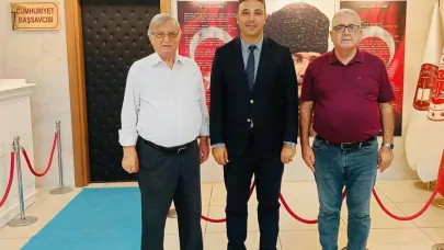 Başsavcı Korkmaz'ı ziyaret ettiler