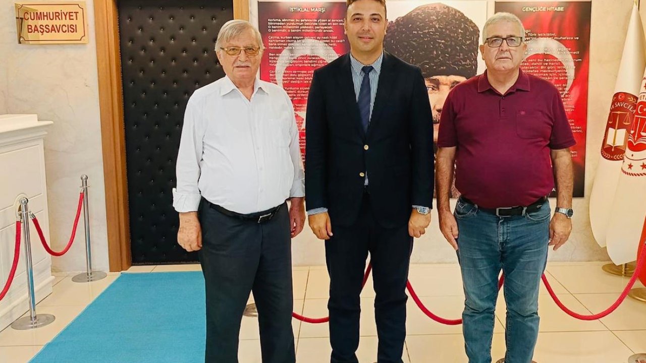 Başsavcı Korkmaz'ı ziyaret ettiler