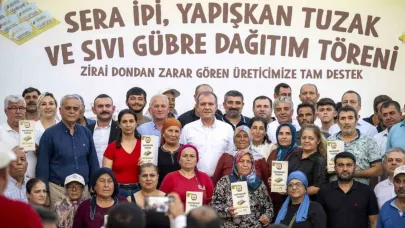 Başkan Seçer, üreticilere destek törenine katıldı