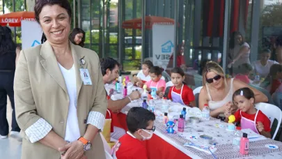 LÖSEV'den çocuklara 3D boyama etkinliği