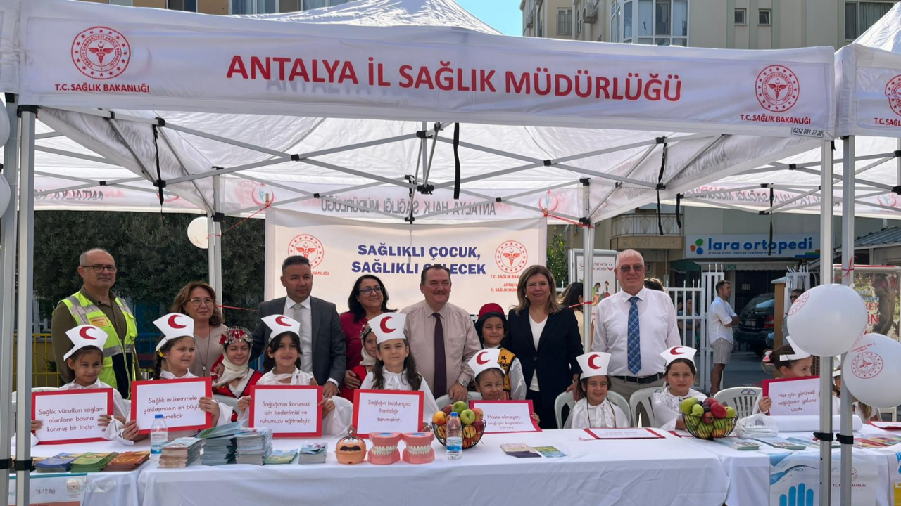 Antalya'da Halk Sağlığı Haftası etkinlikleri düzenlendi