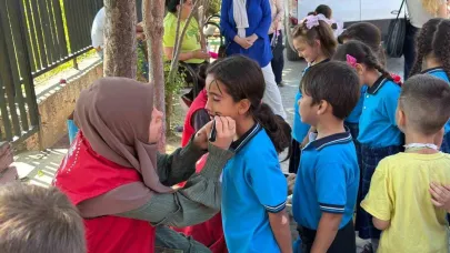 Kavaklıdere’de öğrenciler gönüllerince eğlendi