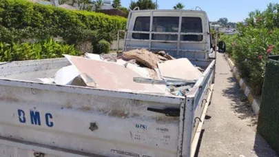 Bodrum Belediyesi'nden çevreyi kirletenlere para cezası