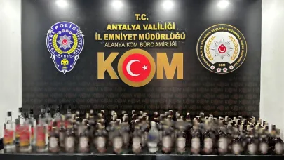 Antalya'da kaçakçılık operasyonu