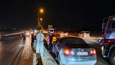 Serik'te kaza: 3 yaralı