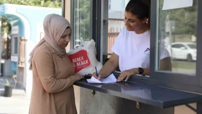 Mersin’de ’El Bebek Gül Bebek’ projesi ile ailelere 53 bin 113 paket destek sağlandı