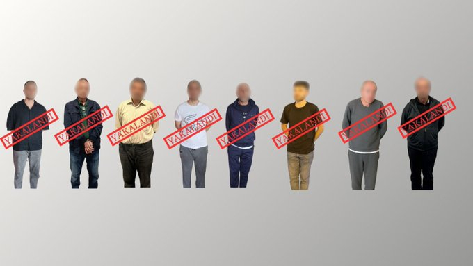 Kırmızı bültenle aranan 6 suçlu Türkiye'ye getirildi