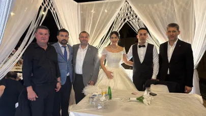 Antalya’da renkli düğün! Türkiye Kick Boks Şampiyonu Sultan Ünal evlendi