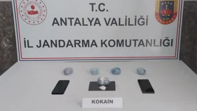 Alanya’da yarım kilo kokain ele geçirildi