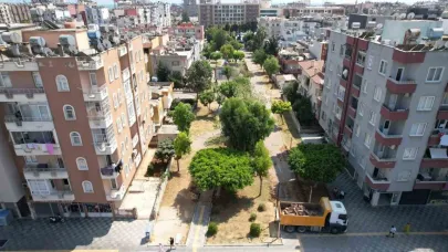 Manolya Parkı baştan sona yenileniyor