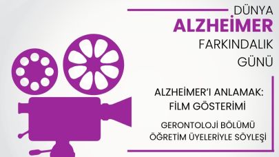 Antalya'da "Dünya Alzheimer Farkındalık Günü Etkinliği" düzenlenecek