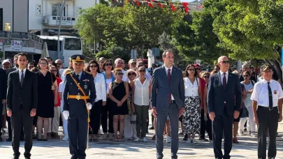 Datça’da Gaziler Günü törenle kutlandı