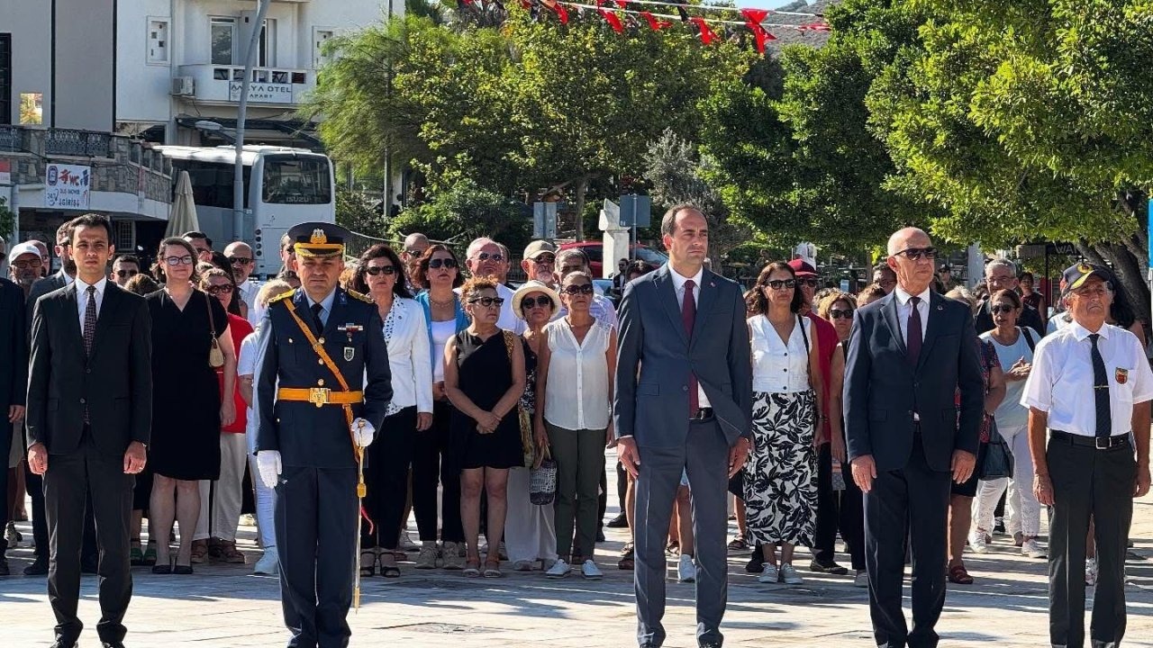 Datça’da Gaziler Günü törenle kutlandı