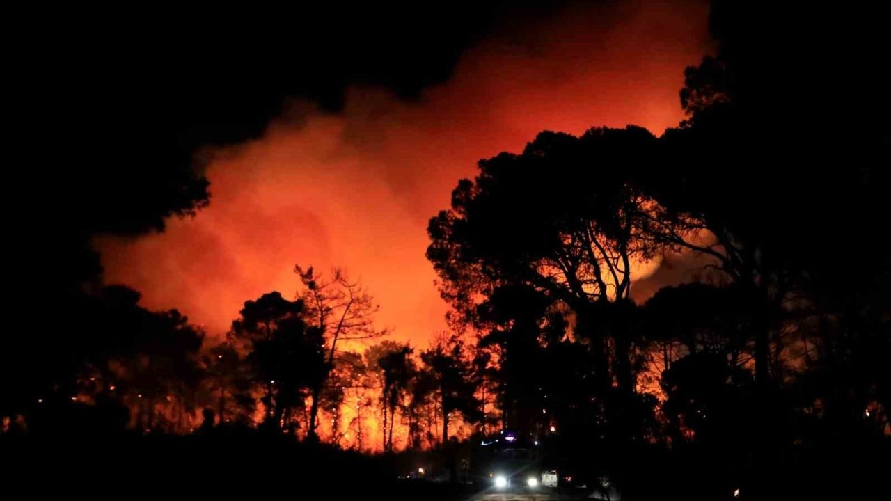 Antalya’da otellere yakın ormanlık alanda çıkan yangın kontrol altına alındı
